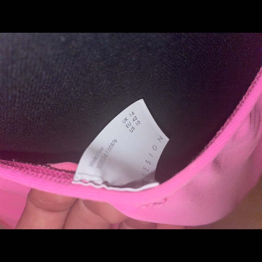 ASOS Colorblock Swimsuit Size 10 - Picture 4 of 8